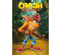 ABYSTYLE - CRASH BANDICOOT - Poster Crash classique roulé filmé (91.5x61cm)