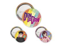 ABYstyle - Pack de badges DAN DA DAN Momo & Okarun