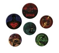 Abystyle - Dc Comics Pack De Badges Justice League Logos