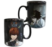 ABYSTYLE- Death Note - Mug Heat Change - 460 ml - Kira & L