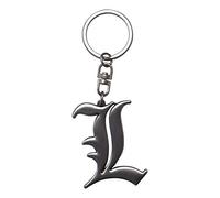 ABYstyle - DEATH NOTE - Porte-clés 3D "L Symbole", Argenté