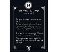 ABYSTYLE - Death Note - Poster Règles (52x38)