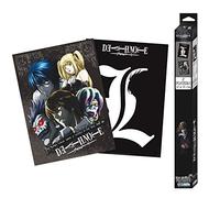 ABYstyle – Set de 2 posters Chibi Death Note – L et Groupe (52x38 cm)