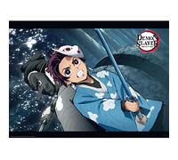 ABYstyle – Poster Demon Slayer : Tanjiro & Urokodaki (52 x 38 cm)