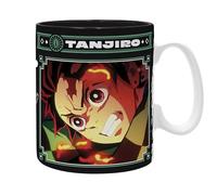 ABYSTYLE - DEMON SLAYER Mug Tanjiro noir & vert S2