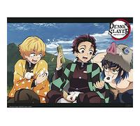 ABYstyle Demon Slayer Trio Poster horizontal Laminé 52 x 35 cm