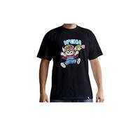 Abystyle - Dr Slump - T-Shirt - Arale & Gacchan - Homme - Noir (L)