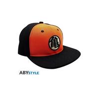 ABYstyle -DRAGON BALL - Casquette snapback- Noir & Orange- Kame