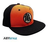 ABYstyle -DRAGON BALL - Casquette snapback- Noir & Orange- Kame G