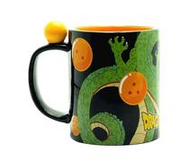 ABYstyle Mug DRAGON BALL SUPER anse 3D Shenron & Boules de cristal, Noir