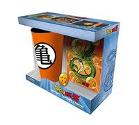 ABYSTYLE - DRAGON BALL Verre XXL + Pin's + Carnet Dragon Ball