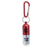 ABYSTYLE Dragon Ball Z 3D Red Capsule Corp Porte-clés en aluminium 8,4 x 2,5 cm Dévisser pour stocker de l'argent liquide, manga, DBZ Accessoires