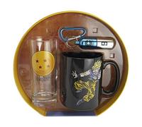 ABYSTYLE - DRAGON BALL Z Coffret cadeau premium Dragon Ball Z Verre + Porte-clés 3D + Mug thermo-réactif