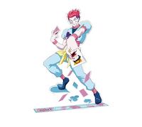ABYSTYLE - Figurine Acrylique XXL Hunter X Hunter Hisoka - Produit Officiel - Hauteur 20 cm - Socle Inclus - Design Collector