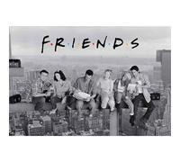 ABYSTYLE - FRIENDS - Poster «Friends» (91.5x61cm), red