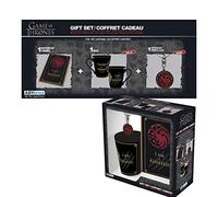 ABYSTYLE - Game of Thrones - Coffret Cadeau - Targaryen - Mug 320 ml + Porte-clés + Cahier