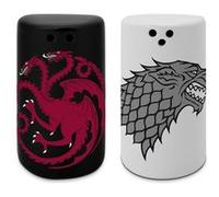 Game Of Thrones - Salière & Poivrière Stark & Targaryen