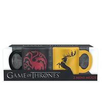 ABYSTYLE - GAME OF THRONES - Set 2 mini-mugs - 110 ml - Targaryen & Baratheon