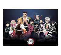 ABYSTYLE GB Eye Affiche Demon Slayer Piliers 91,5 x 61 cm
