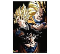 ABYstyle GBeye Dragon Ball Goku Transformations Affiche Poster 38x52cm