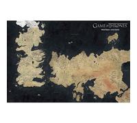 ABYstyle GBEye - GAME OF THRONES Poster Carte de Westeros (91.5x61)