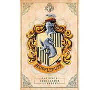 ABYSTYLE GBEye - HARRY POTTER Poster Poufsouffle (91,5 x 61 cm), orange