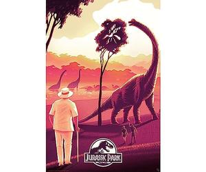 ABYSTYLE GBEye - JURASSIC PARK Poster Bienvenue, 91.5 x 61cm