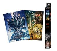 Set 2 Posters Chibi L'Attaque des Titans