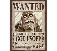 ABYSTYLE GBEye - ONE PIECE Poster Wanted God Usopp (52x38cm)