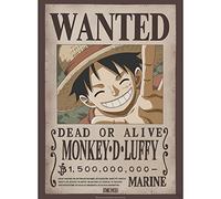 ABYSTYLE GBEye - ONE PIECE Poster Wanted Luffy (52x38cm)