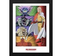ABYSTYLE GBEye - ONE PUNCH MAN Tirage encadré Échelle des méchants