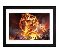ABYstyle GBEye - WORLD OF WARCRAFT Tirage encadré Ragnaros