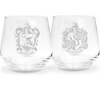 ABYstyle Gläser-Set Harry Potter 2-tlg. Ravenclaw & Hufflepuff, Glas, 300 ml, ABYVER296