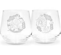 ABYstyle Gläser-Set Pokemon - Karpador & Garados, Whiskygläser, Glas, 300 ml, ABYVER286