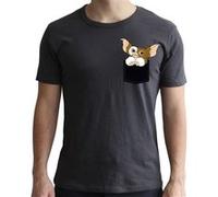 ABYstyle Gremlins T-Shirt Pocket Gizmo Gris foncé (XS)
