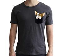 ABYstyle Gremlins - T-Shirt - Pocket Gizmo - Gris foncé - (XL)