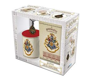 ABYstyle - HARRY POTTER - Coffret Cadeau - Poudlard - Mug 320 ml + Porte-clés + Cahier