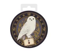 ABYSTYLE - Harry Potter - Dessous de Verre en céramique Hedwige - Produit Officiel - Dimensions 10 x 10 cm - Base Antidérapante
