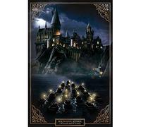 ABYSTYLE - HARRY POTTER - Poster « Château de Poudlard » roulé filmé Salle à manger (91.5x61cm)