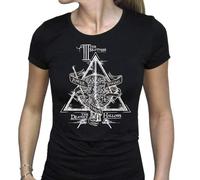 Abystyle Harry Potter - Reliques De La Mort - T-Shirt - Femme - (M)