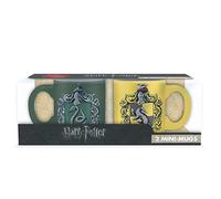 ABYstyle -Harry Potter - Set 2 Mini-Mugs - 110 ML - Serpentard & Poufsouffle