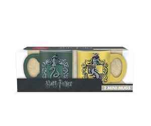 ABYstyle -Harry Potter - Set 2 Mini-Mugs - 110 ML - Serpentard & Poufsouffle