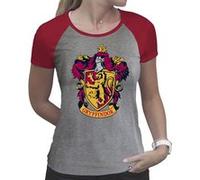 ABYstyle - HARRY POTTER - Tshirt - Gryffondor - femme - gris & rouge - premium (M) gris G