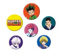 Abystyle - Hunter X Hunter Pack De Badges Personnages