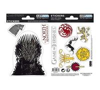 ABYstyle - Jeu de stickers Game of Thrones 16 x 11 cm, 2 sheets, Stark Sigils