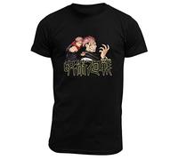 Abystyle Jujutsu Kaisen - Itadori & Sukuna - T-Shirt Homme (M)