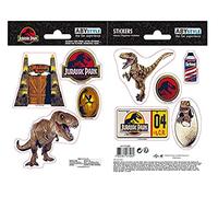 ABYSTYLE - JURASSIC PARK - Stickers - 16x11cm/ 2 planches - Dinosaures