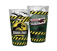 ABYSTYLE - JURASSIC PARK - Verre XXL - 400 ml - Danger high voltage
