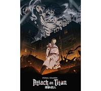 Poster Maxi S4 Key Art Attack On Titans Roulé Filmé