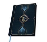 ABYSTYLE - LEAGUE OF LEGENDS Cahier Logo hextech A5, bleu